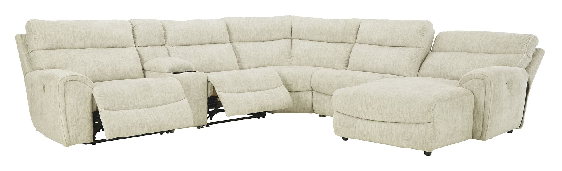 SUPER SALE!!!!! Critic's Corner 6-Piece Power Reclining Sectional